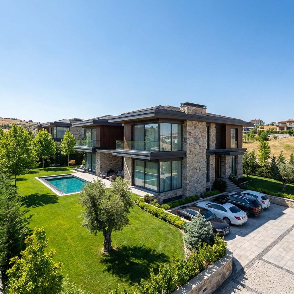 Çayyolu Alacaatlı'da Tam Müstakil Ultra Lüks Villa
